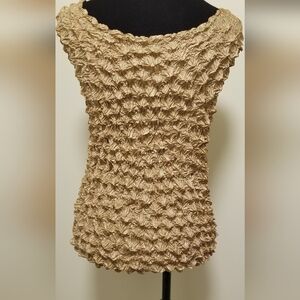 Vintage Women's Bubble/Popcorn Blouse  NWOT